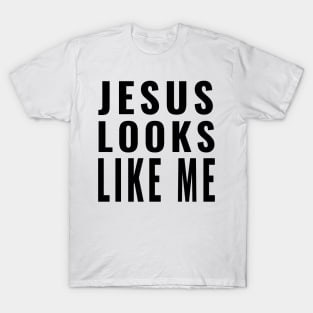 Jesus Looks Like Me 1990s Fashion T-Shirt